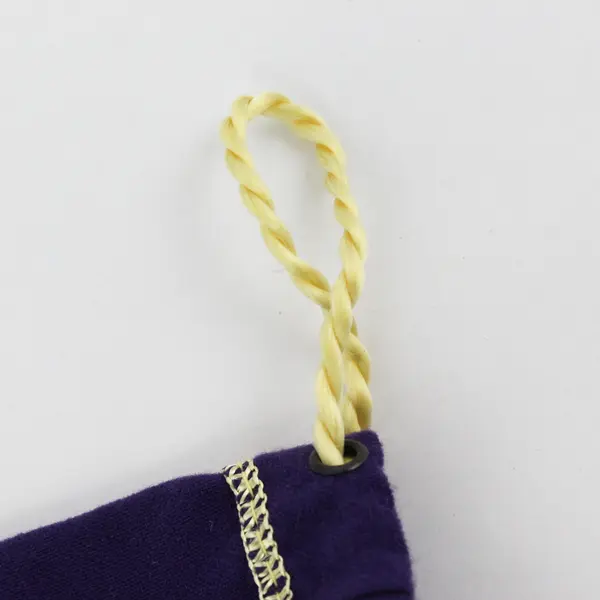 Lot Of 2 Crown Royal 9" Purple  Bags with Drawstrings