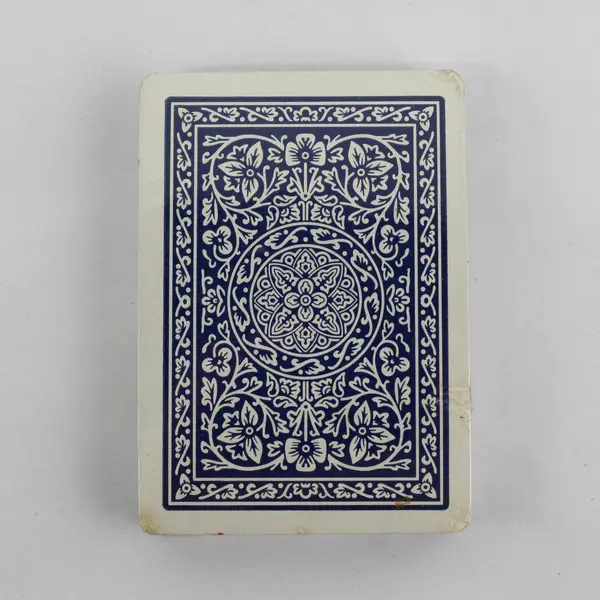 Vintage Blue Whitman Playing Cards  Publishing Co Plastic Coated Factory Sealed