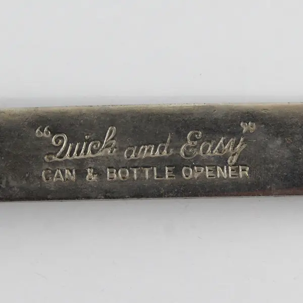 Vintage Quick And Easy Can And Bottle Opener Made By Vaughn Chicago U.S.A.
