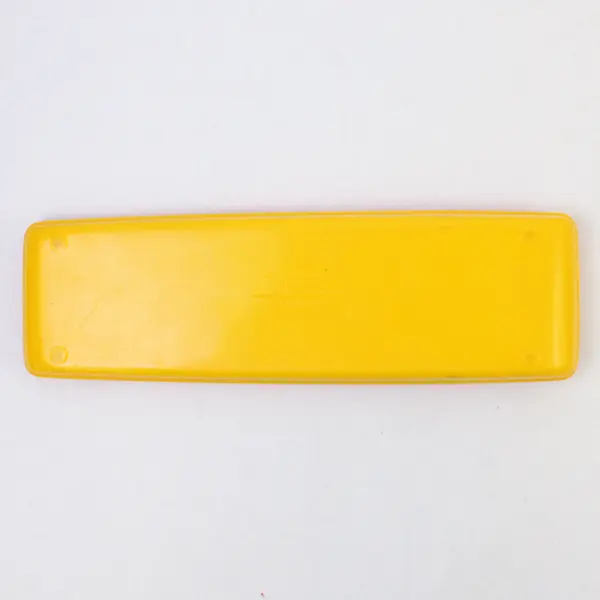Vintage 1970s Sterling Slide-Top Pencil Case Model No.526 Red & Yellow