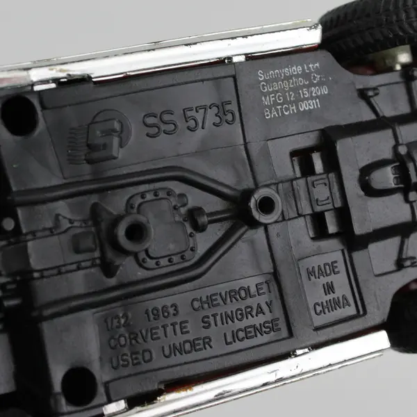 Sunnyside 1963 Chevrolet Corvette Stingray - Red - SS 5735 Scale 1:32