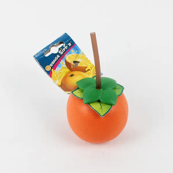 Disney Orange Bird Sipper Cup w/ Straw 9 oz #80747 w/Tag