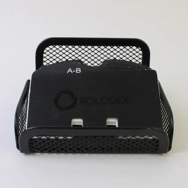 Rolodex A-Z Cards & Dividers in Wire Holder