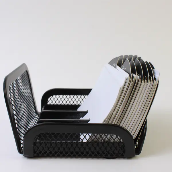 Rolodex A-Z Cards & Dividers in Wire Holder