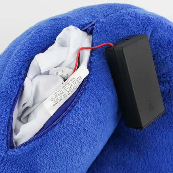 Unbranded Blue Cordless Neck Pillow & Massage - Vibration w/2 Intensities