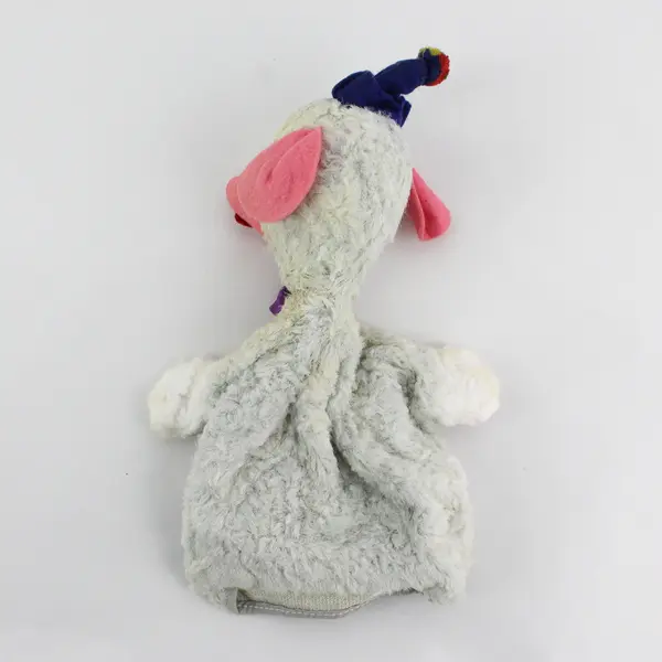 Vintage 1950's Character Novelty Lamb and Hat Hand Puppet - 12" Tall x 8" Wide