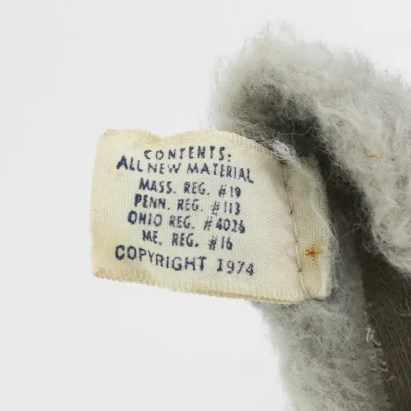 Vintage 1974 Animal Fair Inc. Donkey Hand Puppet - 8" Tall - FLAWS