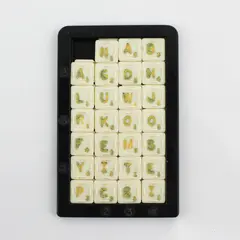 Vintage Plas-Trix Scrabble Pocket Puzzle Game 