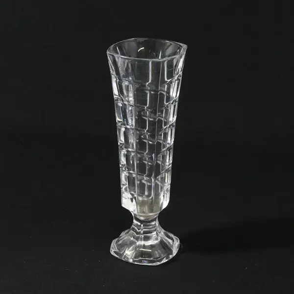 Cristal D' Arques Soliflor Crystal Flower Vase 6.75"