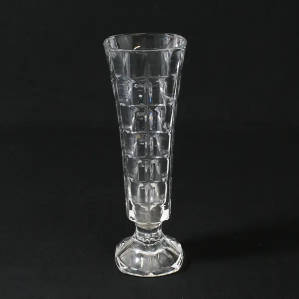 Cristal D' Arques Soliflor Crystal Flower Vase 6.75"