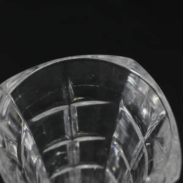 Cristal D' Arques Soliflor Crystal Flower Vase 6.75"