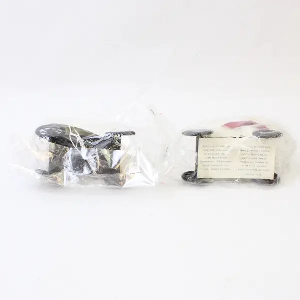 Lot of 2 Midwest of Cannon Falls Hometown Collection Sheep on Wheels Ornaments