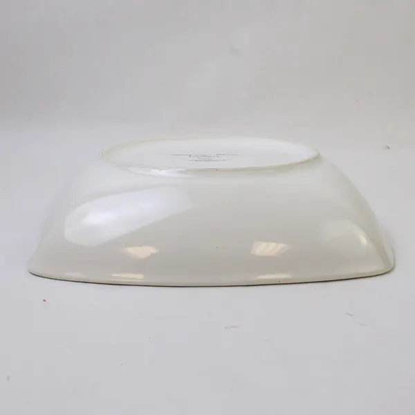 Everson Designer's Choice By Coventry Marble Print "Col 3:15" Square Bowl 8"