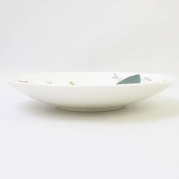 Roy Kirkham An Exclusive Design Redoute Roses Pattern Ceramic Saucer 6.75"