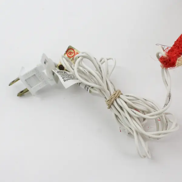 Dennis East Patriotic Red Beige And Blue Star Shaped Plug In Party Light