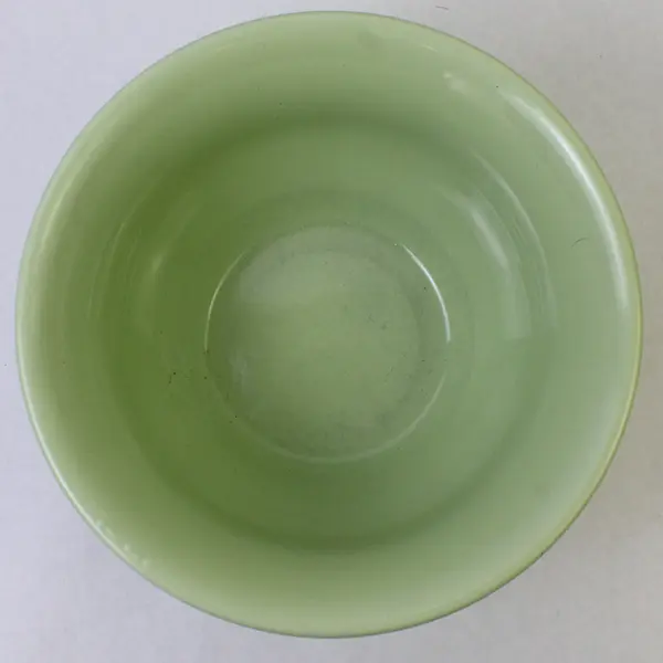 Everyday Gibson Solid Light Green Color Round Ceramic Large Mixing Bowl 8.5"