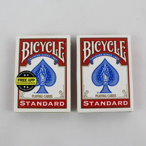 Lot of 5 Decks of Bicycle Standard And Rider Back Playing Cards