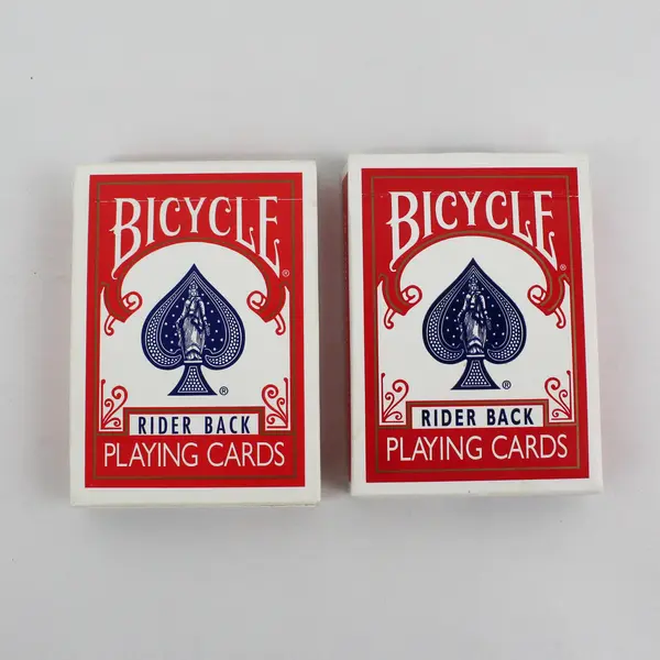 Lot of 5 Decks of Bicycle Standard And Rider Back Playing Cards