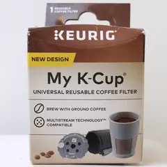 Keurig My K-Cup Universal Reusable Filter MultiStream Technology