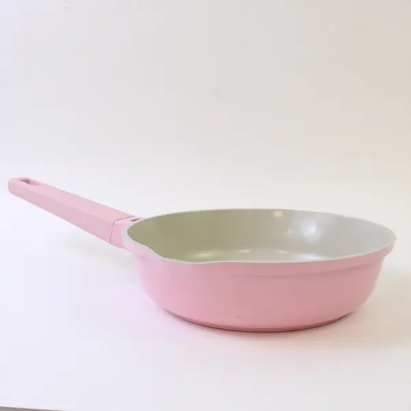 Paris Hilton Solid Pink Color 8" Cast Aluminum/Ceramic Nonstick Fry Pan 15925C