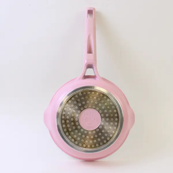Paris Hilton Solid Pink Color 8" Cast Aluminum/Ceramic Nonstick Fry Pan 15925C
