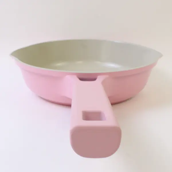 Paris Hilton Solid Pink Color 8" Cast Aluminum/Ceramic Nonstick Fry Pan 15925C