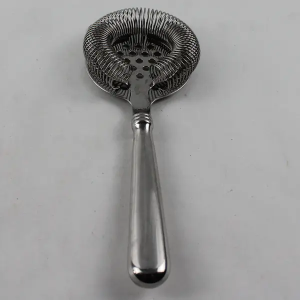 Lot of 4 Cocktail Bar Accessories - Strainer, Bottle Opener, Swizzle, Knife