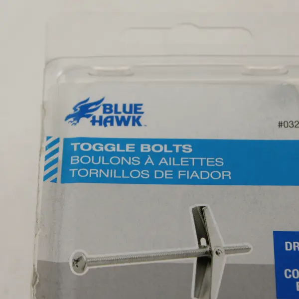 Blue Hawk 16-Pack 1/8 x 3 in Toggle Bolts Hollow Wall Anchors