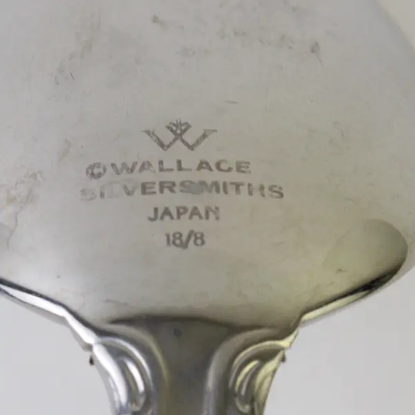 Lot of 3 Wallace Silver Charlottesville Pattern 18/8 SS Teaspoons 6.25" Good