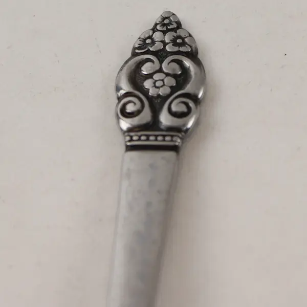 Lot of 3 S.S.S. By Oneida Silver Erika Pattern Salad Forks 6.25" Long Good