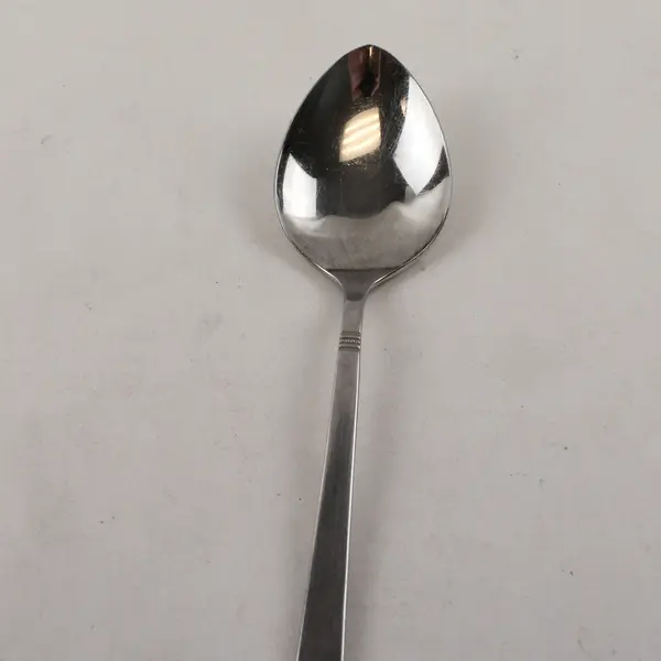 Lot of 2 S.S.S. By Oneida Silver Erika Pattern Oval Soup Spoons 6.75" Long Good
