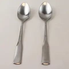 Lot Of 2 Oneida Silver Persuasion (Stainless) Flatware Solid Serving Spoons 8.5"