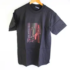 Vtg Hanes Beefy-T Adult M Black Totem Pole Graphic Short Sleeve T-Shirt New