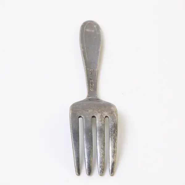 Oneida Silver Belford Pattern (Silverplate) Flatware Baby Fork 4.25" Long