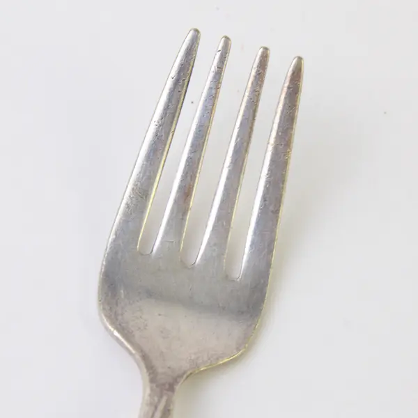 WM Rodgers & Son Textura (Silverplate) Flatware Baby Fork 4.25"