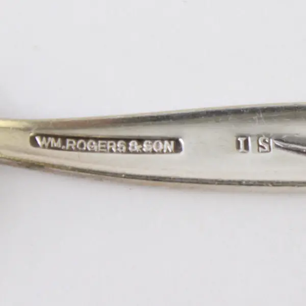 WM Rodgers & Son Textura (Silverplate) Flatware Baby Fork 4.25"