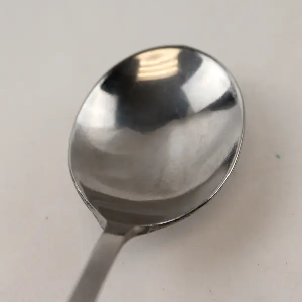 Unbranded Baby Patterned Flatware Curved Handle Baby Spoon 3.75" Long