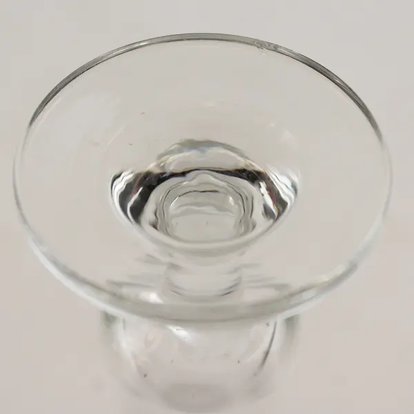 Set of 3 Hand Blown Cordials Or Aperitif Glasses 4.5"