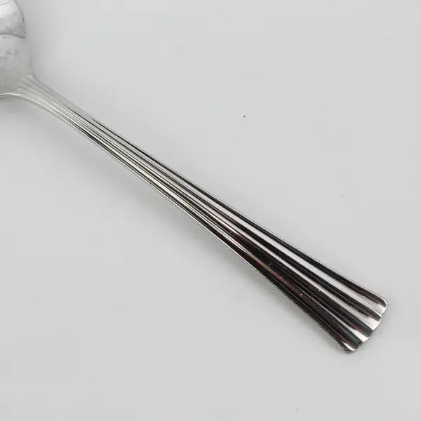 Lot of 2 Waterford Flatware Covington Pattern 18/10 SS Sugar Spoons 6.5" Rare