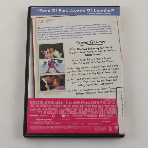 Bridget Jones The Edge of Reason DVD 2005
