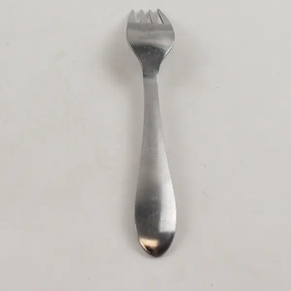 Vintage Denmark Stainless Steel Youth Fork Engraved Elephant 5.75" Rare HTF 