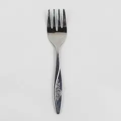 VTG T.L.C. Products Stainless Steel Toddler Fork Engraved Rose Motif 4.25" HTF