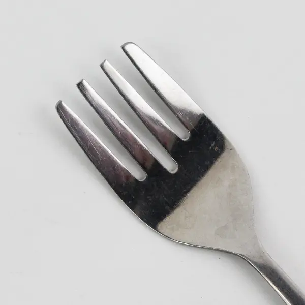 VTG T.L.C. Products Stainless Steel Toddler Fork Engraved Rose Motif 4.25" HTF