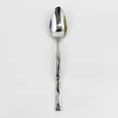 Sunshine Flatware Bamboo Pattern 6" SS Engraved Animal Youth Spoon Rare HTF Item