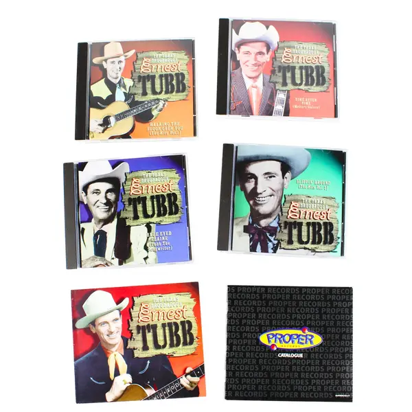 The Texas Troubadour Ernest Tubb 4-CD Box Set 2003 Good Untested With Booklet