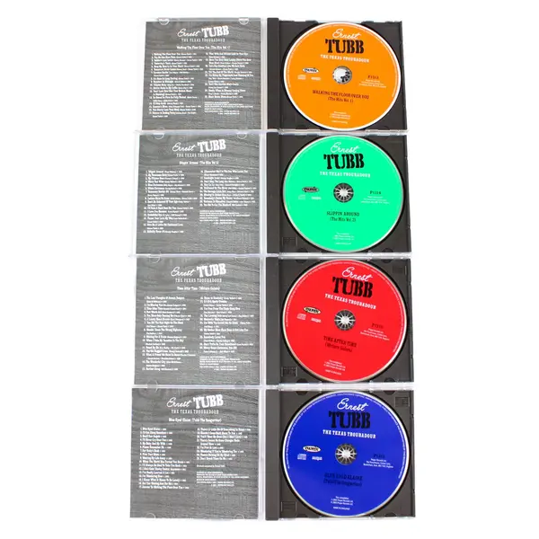 The Texas Troubadour Ernest Tubb 4-CD Box Set 2003 Good Untested With Booklet