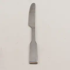 Bobby Flay Barca Pattern Stainless Solid Dinner Knife 9" Long Rare Item Good
