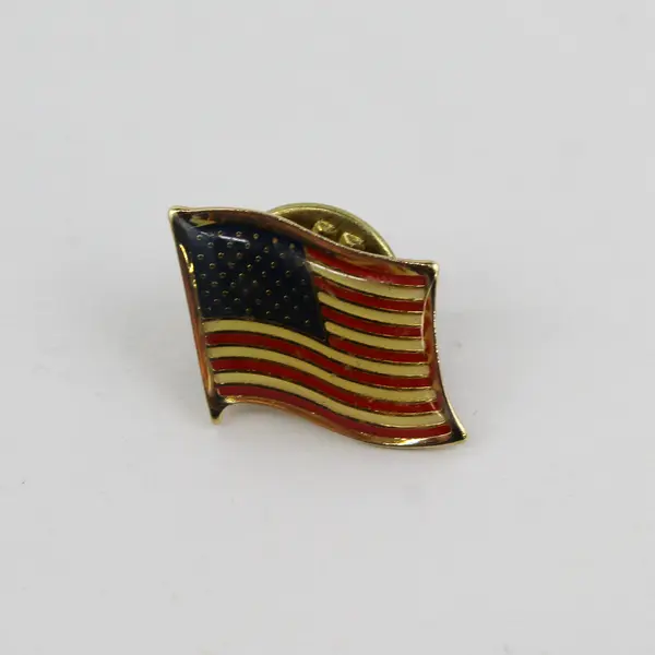 Lot of 6 American Flag Lapel Pins Patriotic Jewelry