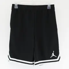 Nike Air Jordan Black and White Basketball Shorts Boys' Size 13-15 Years