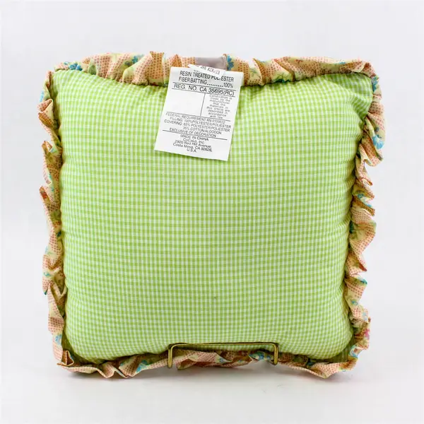 OshKosh Baby Multicolor Paper Dolls Decorative Throw Pillow 10" x 10"